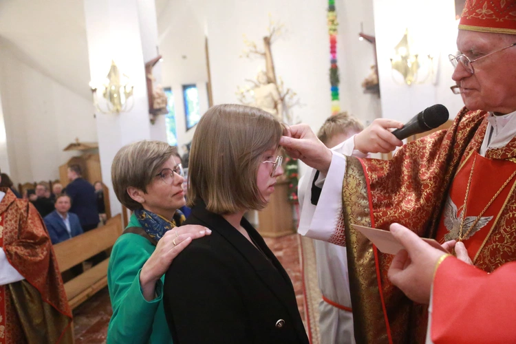 Bierzmowanie w Łososinie Dolnej 2024