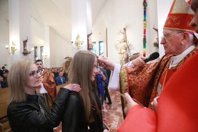 Bierzmowanie w Łososinie Dolnej 2024