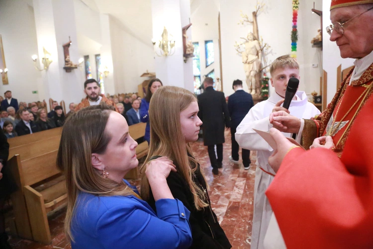 Bierzmowanie w Łososinie Dolnej 2024