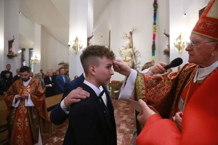 Bierzmowanie w Łososinie Dolnej 2024