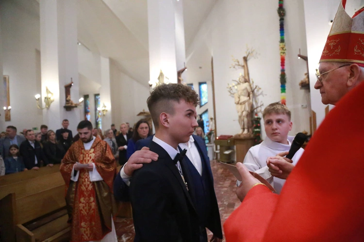 Bierzmowanie w Łososinie Dolnej 2024