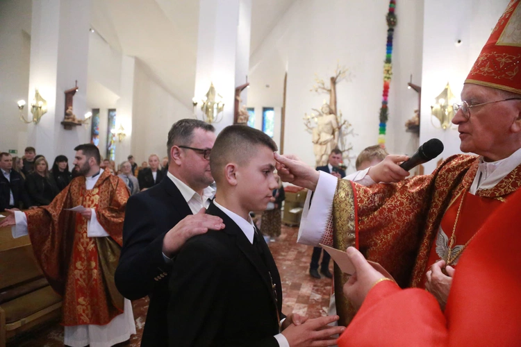 Bierzmowanie w Łososinie Dolnej 2024