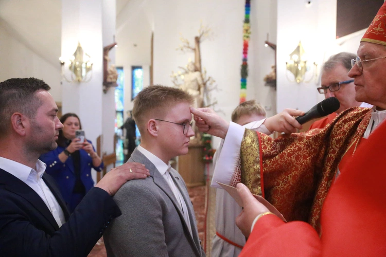 Bierzmowanie w Łososinie Dolnej 2024