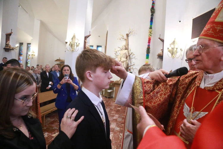 Bierzmowanie w Łososinie Dolnej 2024