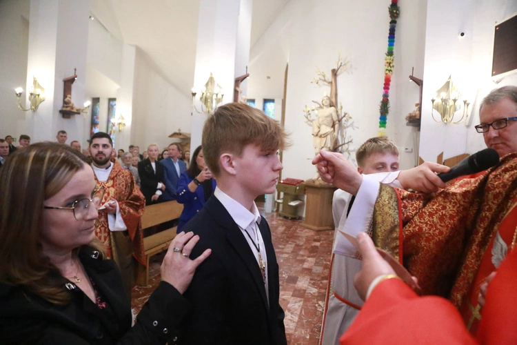 Bierzmowanie w Łososinie Dolnej 2024