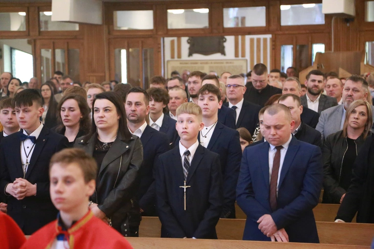 Bierzmowanie w Łososinie Dolnej 2024