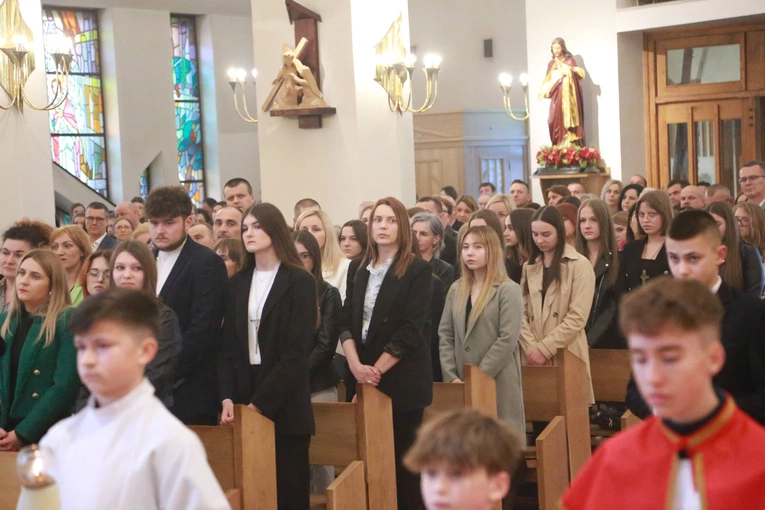 Bierzmowanie w Łososinie Dolnej 2024