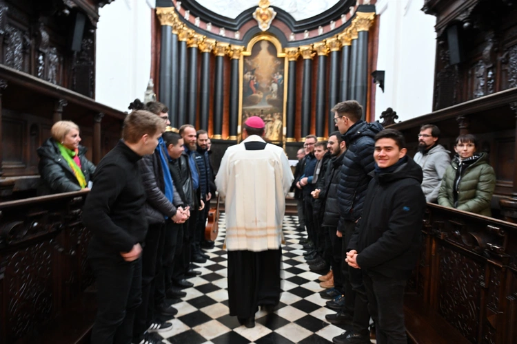 Seminarzyści Redemptoris Mater w Oliwie