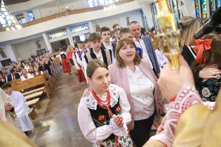 Bierzmowanie w Krościenku 2024