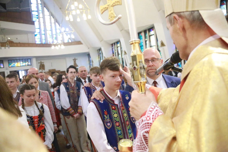 Bierzmowanie w Krościenku 2024
