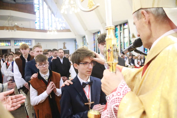 Bierzmowanie w Krościenku 2024