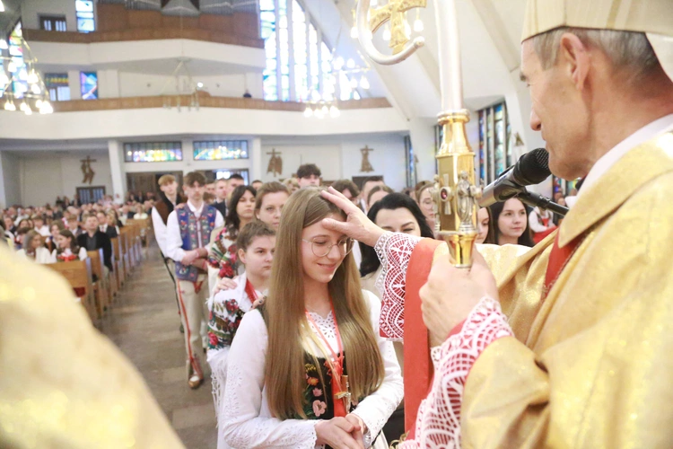 Bierzmowanie w Krościenku 2024