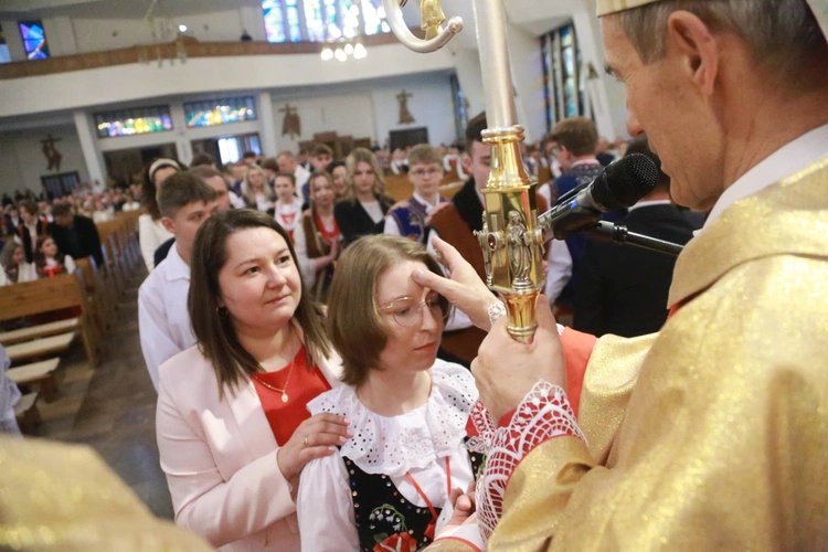 Bierzmowanie w Krościenku 2024