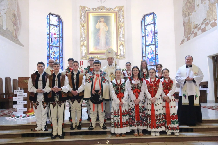 Bierzmowanie w Tylmanowej