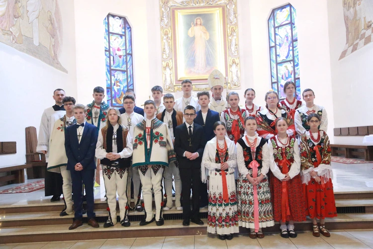 Bierzmowanie w Tylmanowej