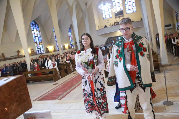 Bierzmowanie w Tylmanowej