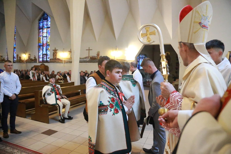 Bierzmowanie w Tylmanowej