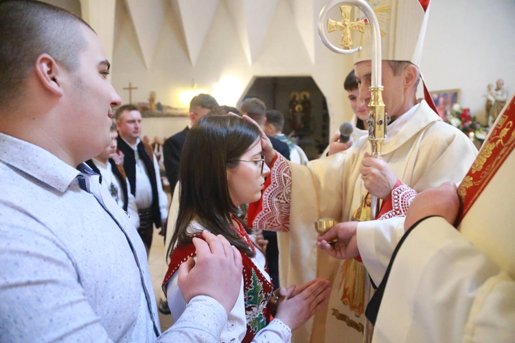 Bierzmowanie w Tylmanowej