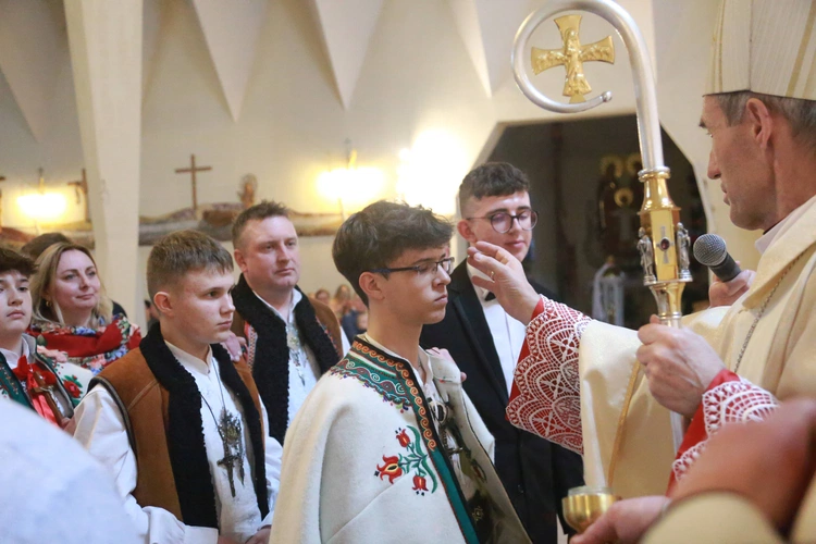 Bierzmowanie w Tylmanowej