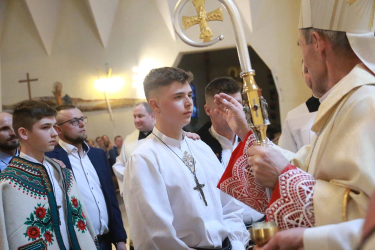 Bierzmowanie w Tylmanowej