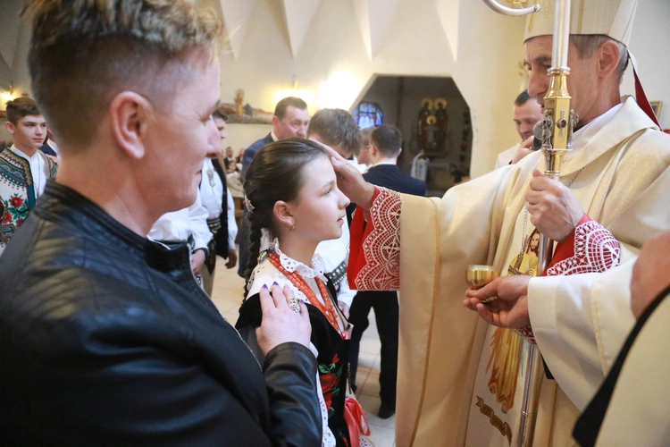 Bierzmowanie w Tylmanowej
