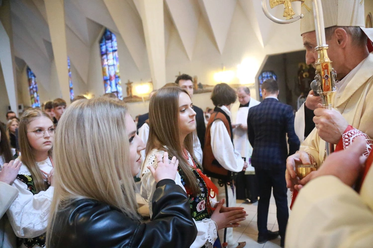 Bierzmowanie w Tylmanowej