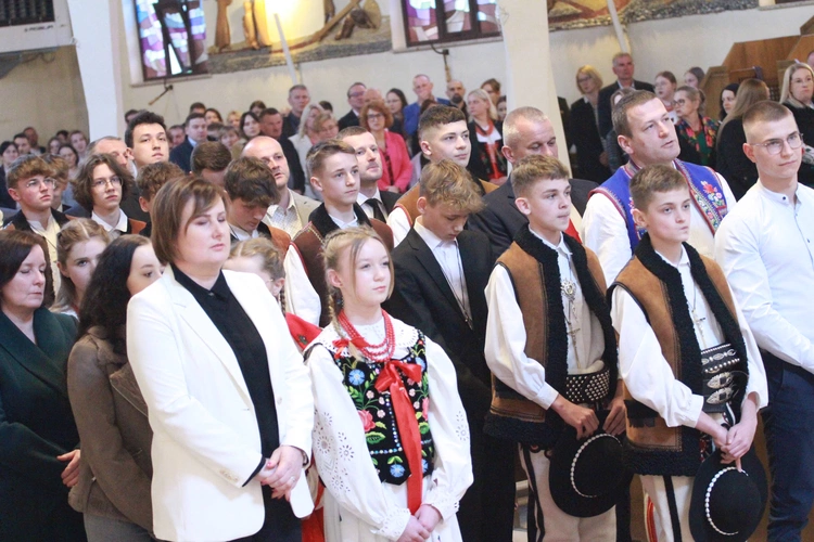 Bierzmowanie w Tylmanowej