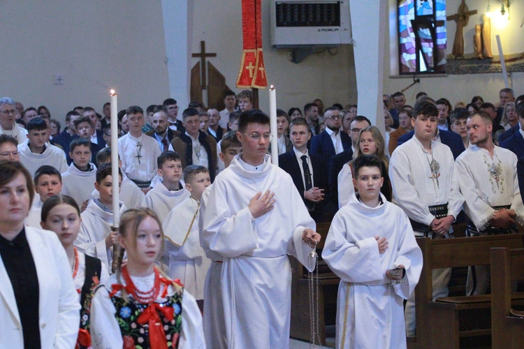 Bierzmowanie w Tylmanowej