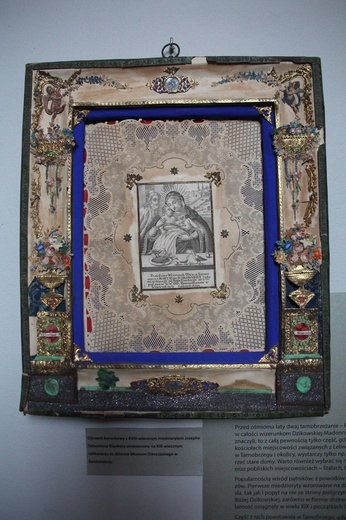 Tarnobrzeg. Dzikowska Madonna w zamku