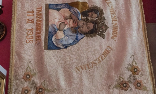 Tarnobrzeg. Dzikowska Madonna w zamku