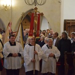 Wprowadzenie relikwii św. s. Faustyny Kowalskiej do kościoła bernardynów w Radomiu