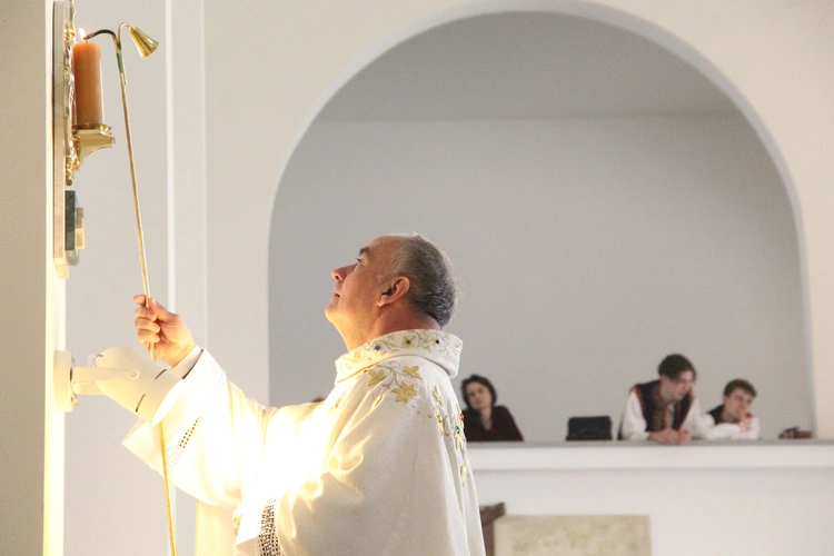 Stary Sącz. Dedykacja kościoła pw. Bożego Miłosierdzia