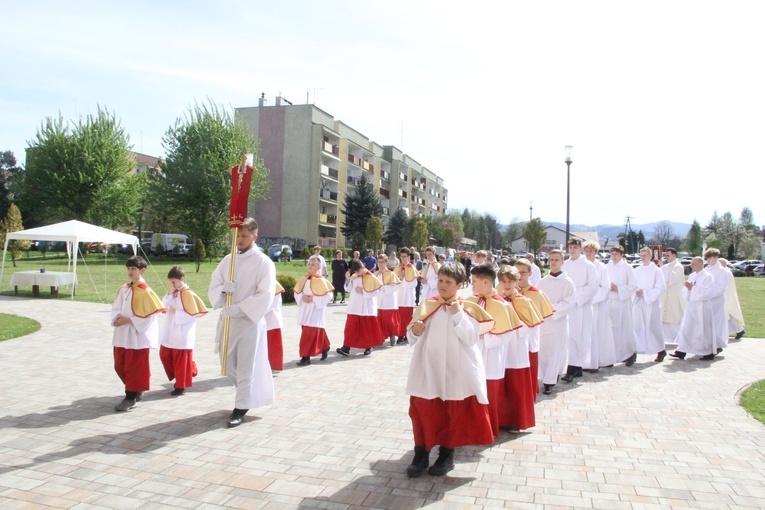 Stary Sącz. Dedykacja kościoła pw. Bożego Miłosierdzia