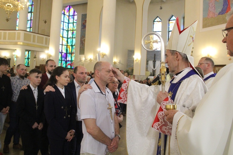 Bierzmowanie u Matki Bożej Anielskiej w Dębicy