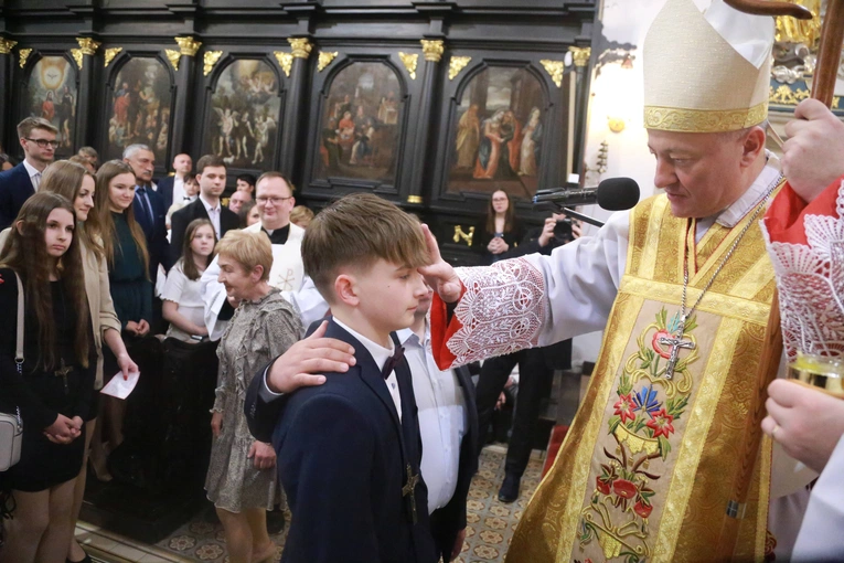 Bierzmowanie w par. św. Mikołaja w Bochni 2024