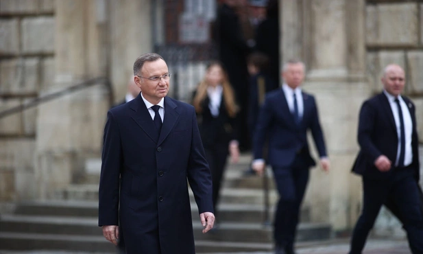 Prezydent Andrzej Duda na Wawelu