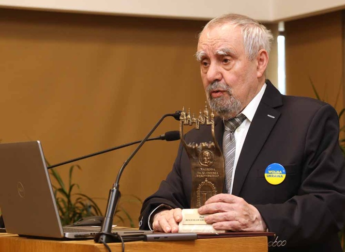 Nagroda dla prof. Bogusława Krasnowolskiego