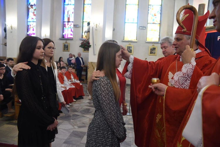 Bierzmowanie w Łąkcie 2024