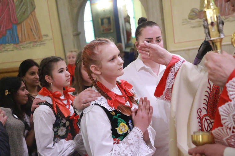 Bierzmowanie w Łącku