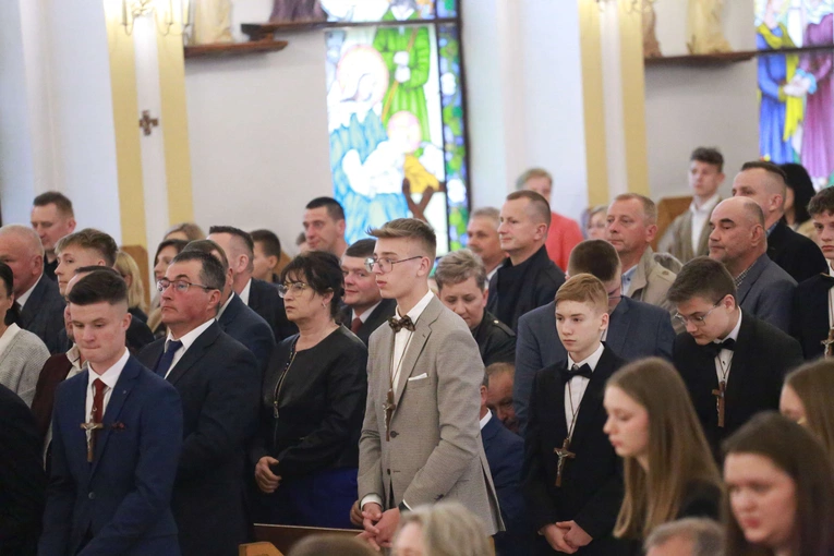 Bierzmowanie w Łukowicy