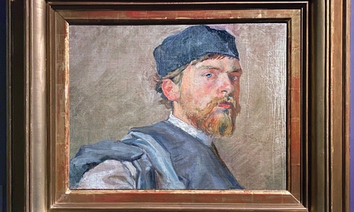 Stanisław Wyspiański, „Autoportret w kontuszu” (1892–1894).