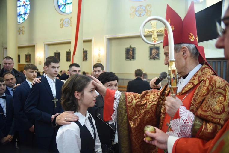 Bierzmowanie w Trzcianie k. Mielca 2024