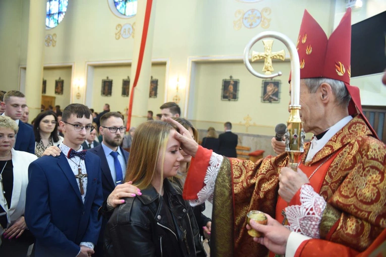 Bierzmowanie w Trzcianie k. Mielca 2024