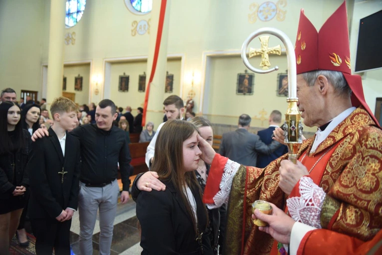 Bierzmowanie w Trzcianie k. Mielca 2024