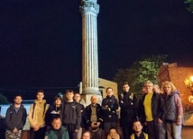 Piekary Śląskie. Nocna Droga Światła