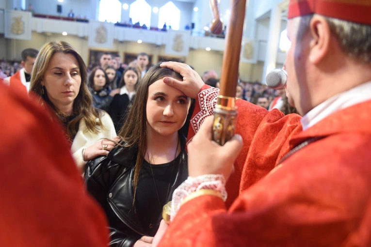 Bierzmowanie w parafii Trójcy Przenajświętszej w Mielcu 2024