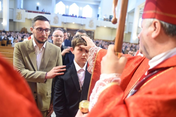 Bierzmowanie w parafii Trójcy Przenajświętszej w Mielcu 2024