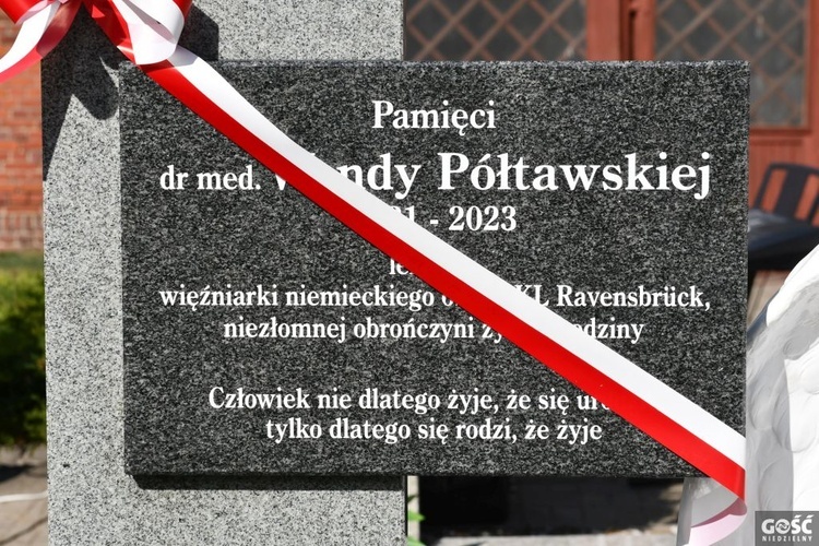 W Niegosławicach odsłonięto Pomnik Życia