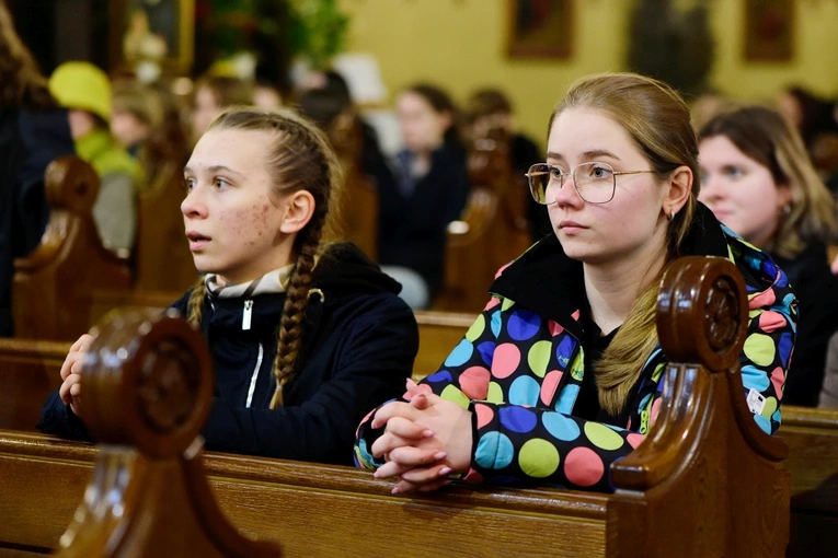 Pielgrzymka maturzystów do Gietrzwałdu