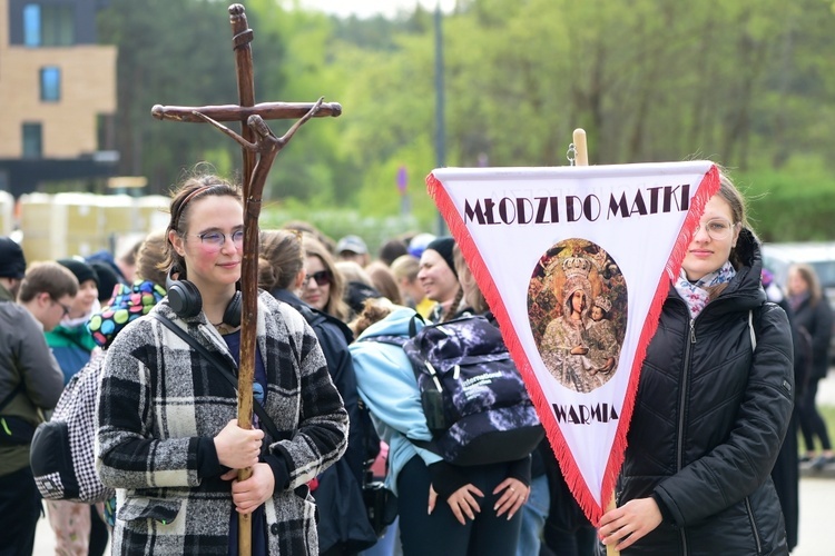 Pielgrzymka maturzystów do Gietrzwałdu